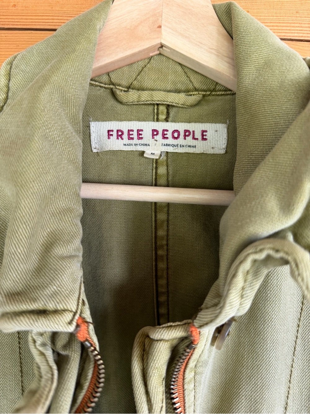 Free People Olive Green Utility Jacket - Picture 7 of 11